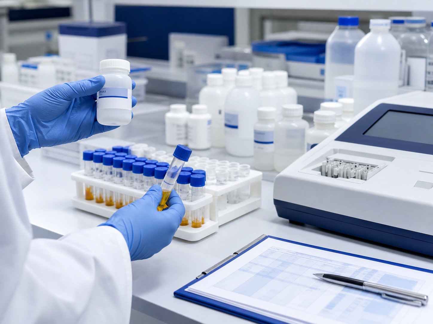 Quality control for coagulation diagnostic reagents in a clinical laboratory