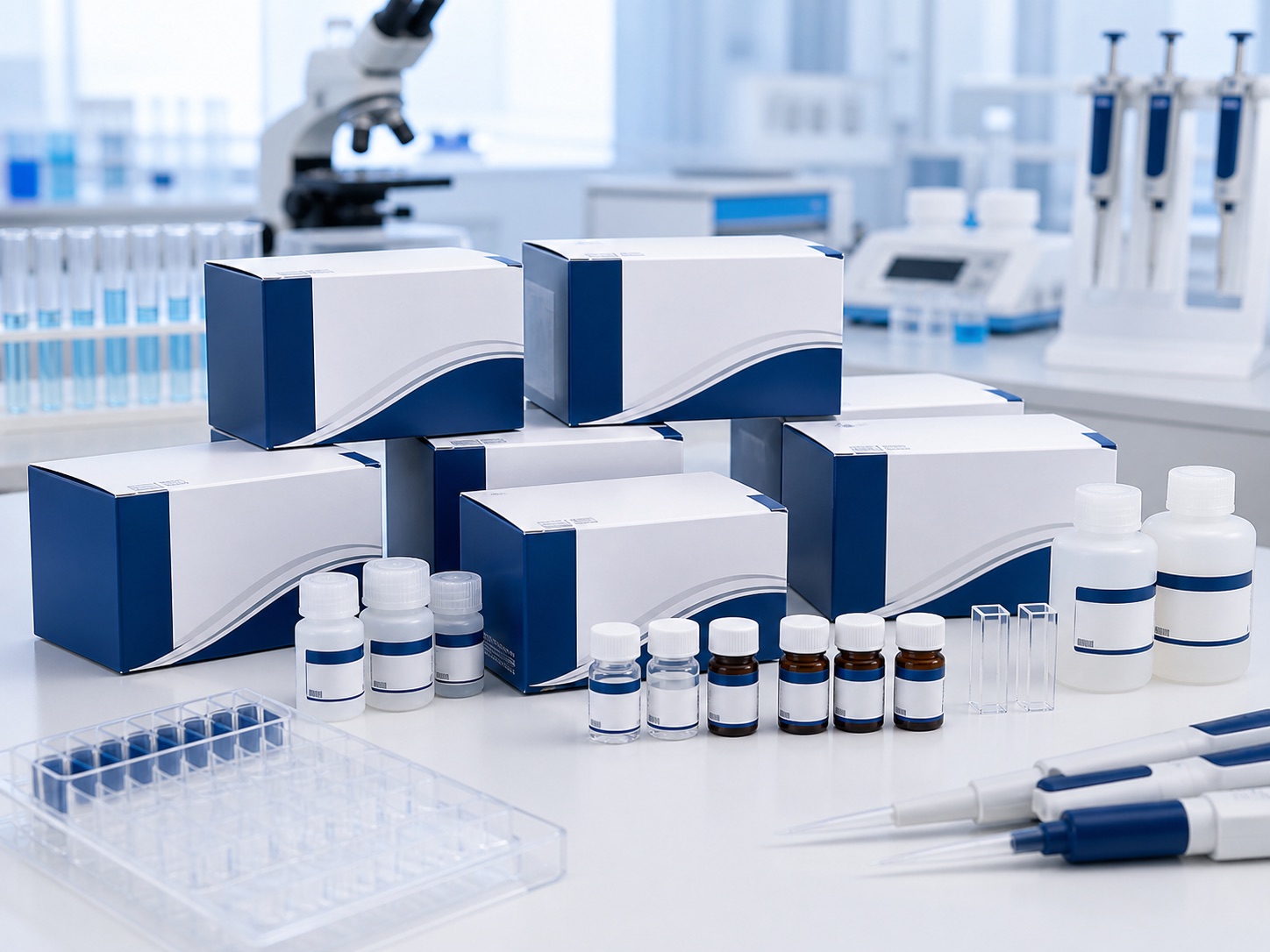 Coagulation diagnostic reagent kits, bottles and consumables